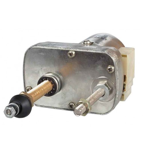 12V 80 degree Switched Twin Shaft Motor 086480